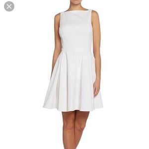 POLO Ralph Lauren White V-Shaped Back Skater Dress